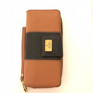 Leather Fossil Wallet